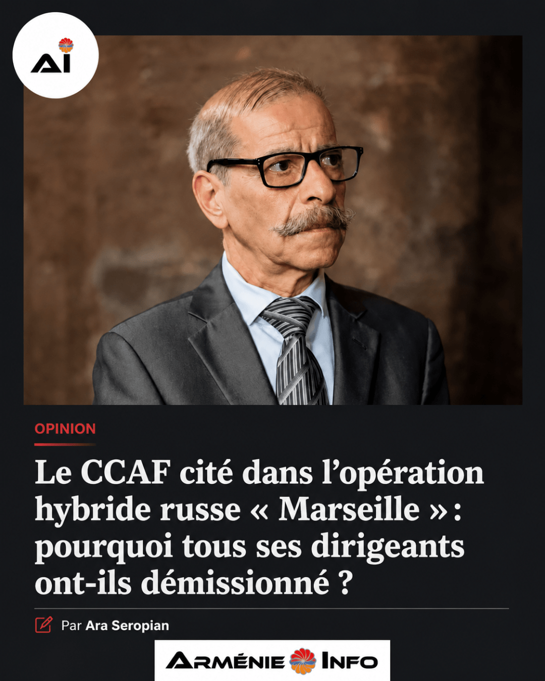 discours du premier ministre pour la commémoration du génocide arménien.-7