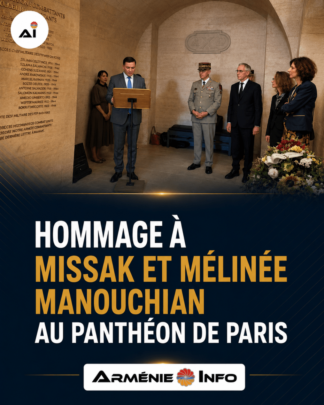 discours du premier ministre pour la commémoration du génocide arménien.-8