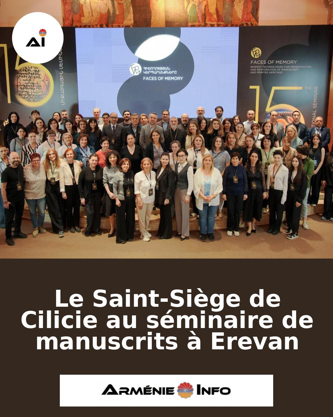 Le-Saint-Siege-de-Cilicie-au-seminaire-de-manuscrits-a-Erevan