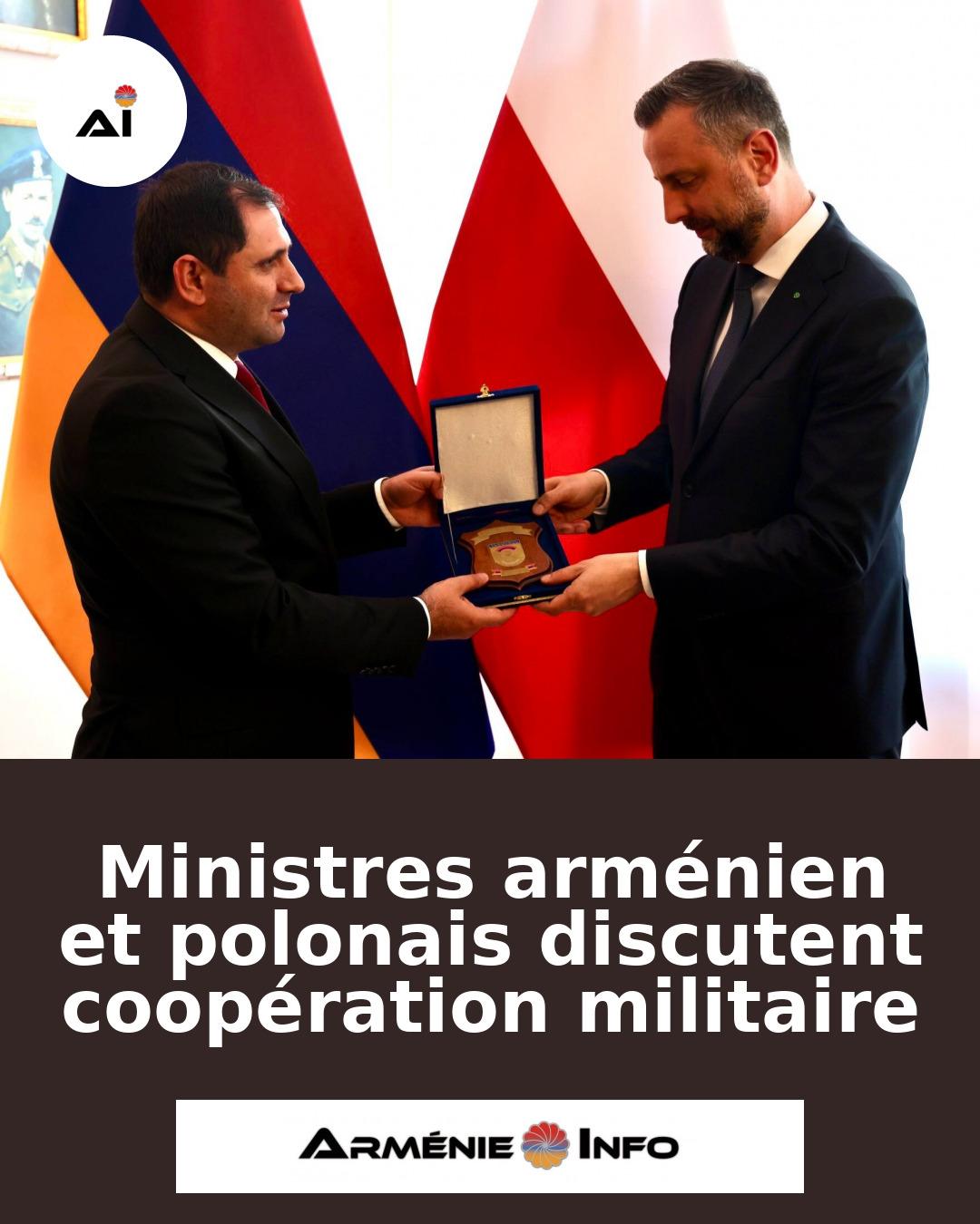 Ministres-armenien-et-polonais-discutent-cooperation-militaire