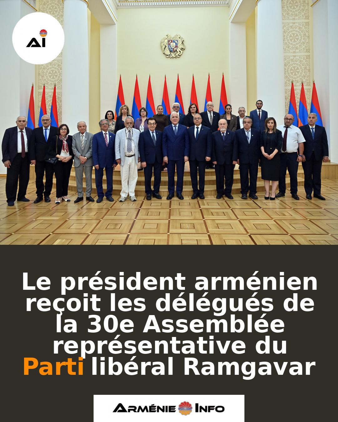 Le-president-armenien-recoit-les-delegues-de-la-30e-Assemblee-representative-du-Parti-liberal-Ramgavar