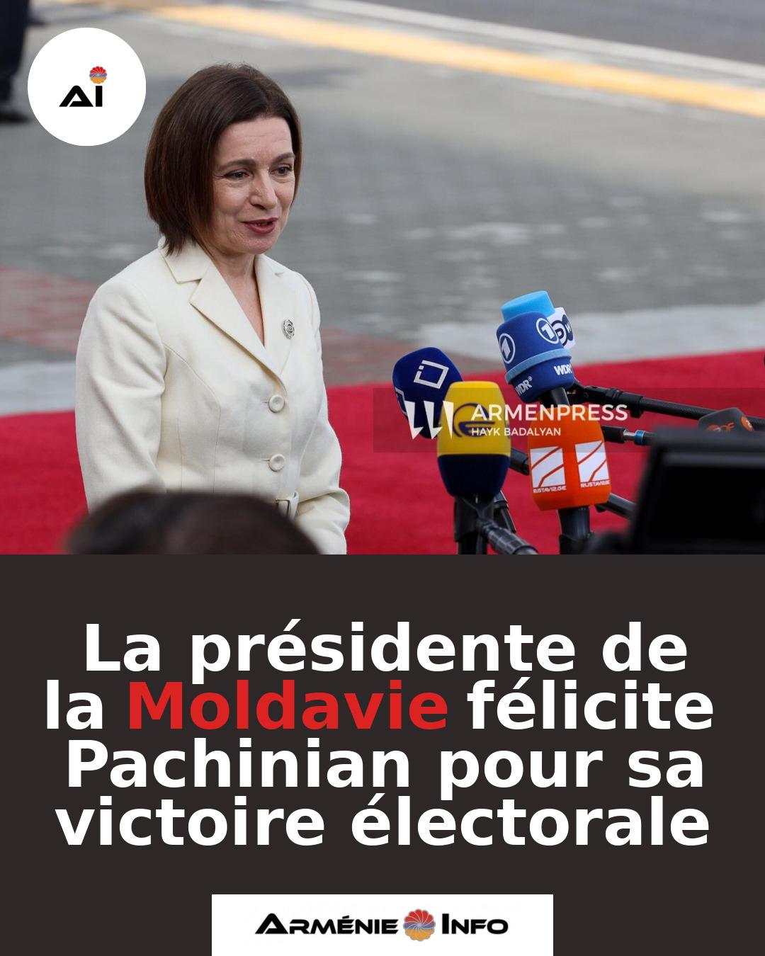 La-presidente-de-la-Moldavie-felicite-Pachinian-pour-sa-victoire-electorale