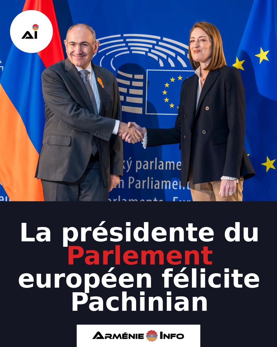 La-presidente-du-Parlement-europeen-felicite-Pachinian