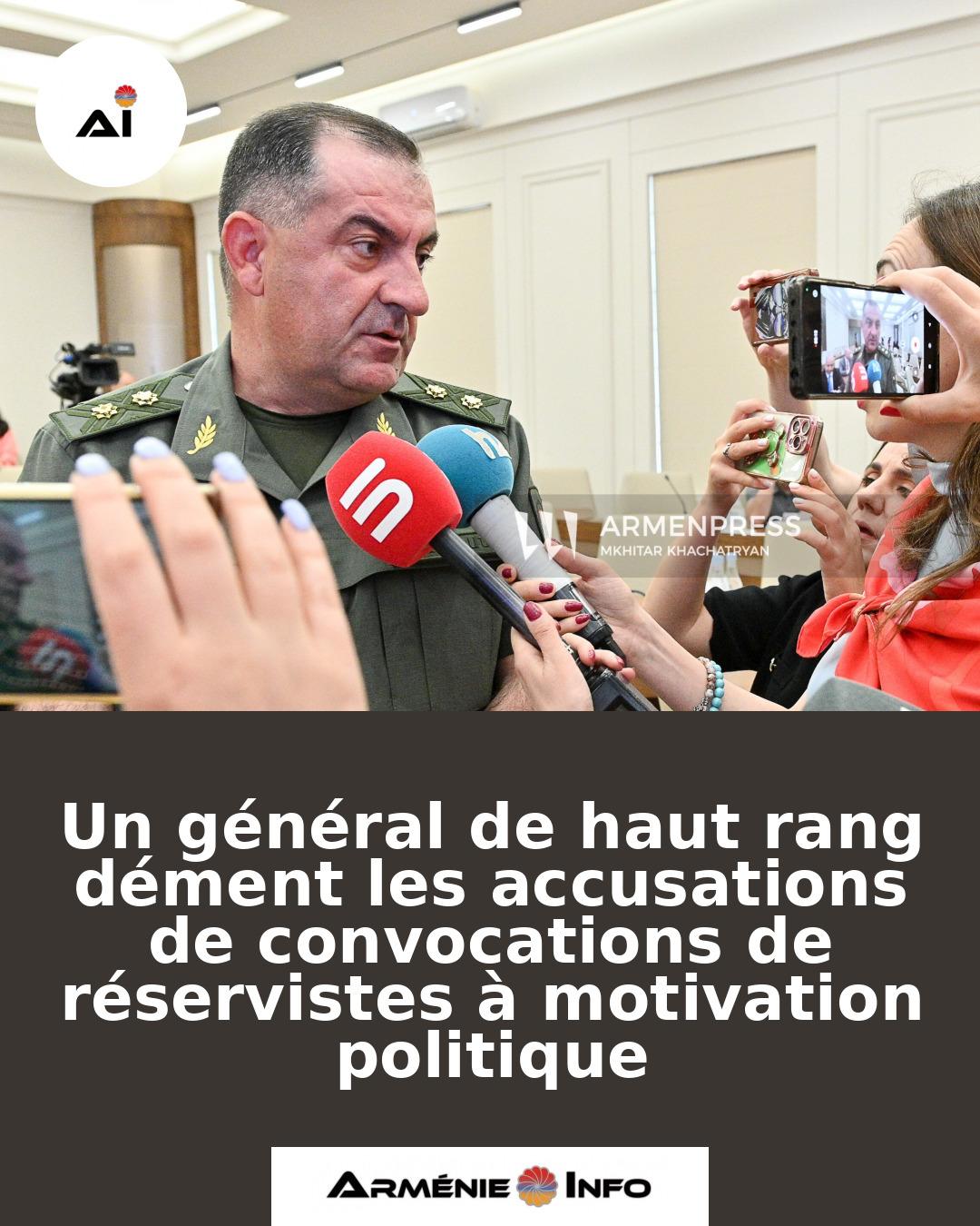 Un-general-de-haut-rang-dement-les-accusations-de-convocations-de-reservistes-a-motivation-politique