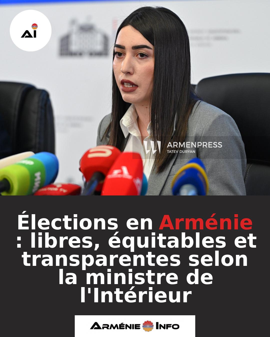 Elections-en-Armenie-libres-equitables-et-transparentes-selon-la-ministre-de-lInterieur
