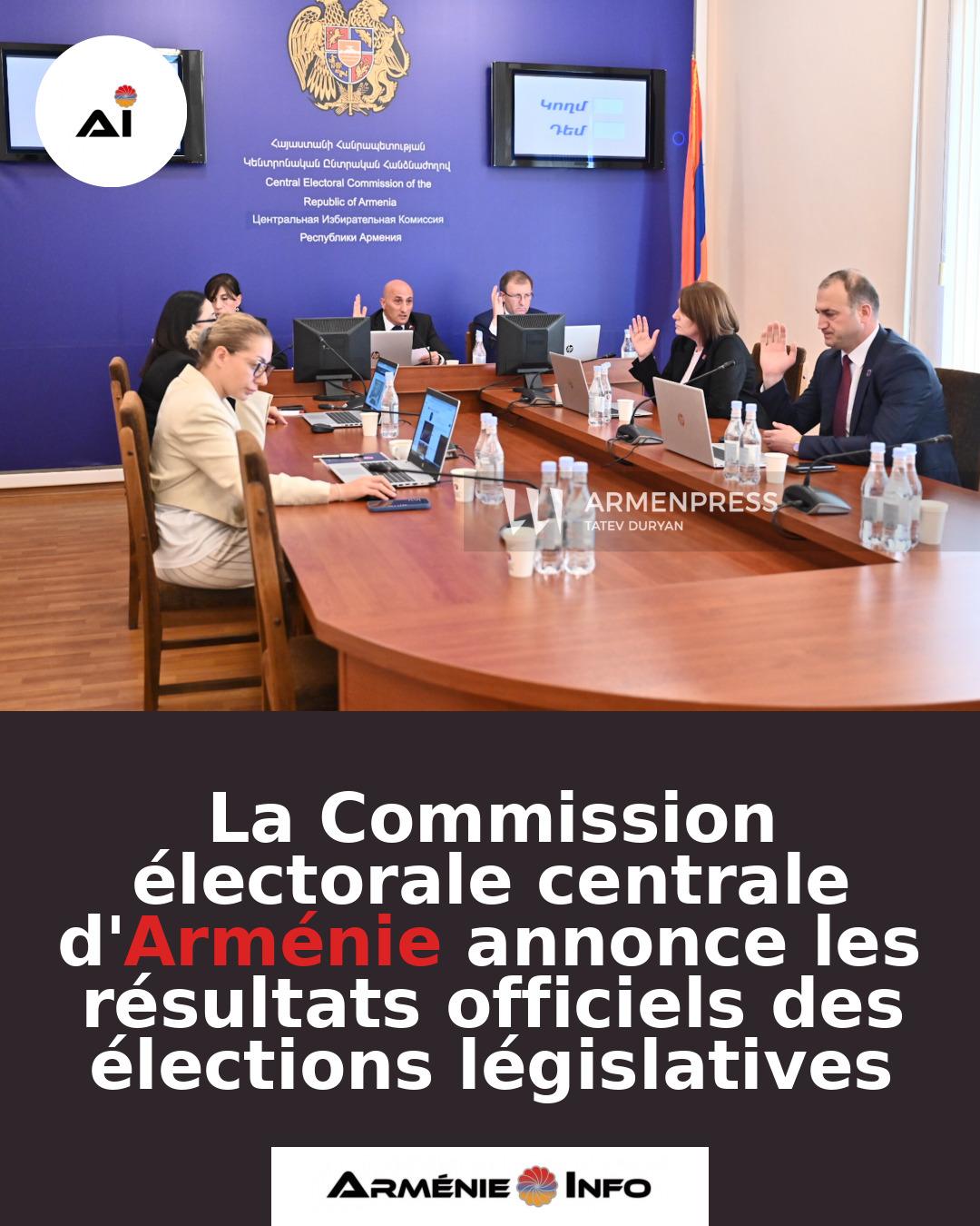 La-Commission-electorale-centrale-dArmenie-annonce-les-resultats-officiels-des-elections-legislatives