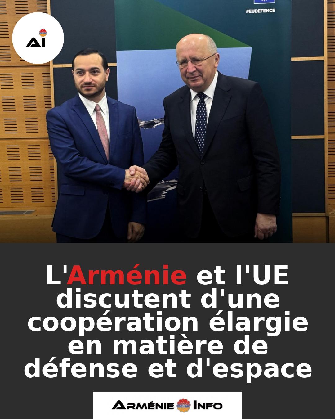LArmenie-et-lUE-discutent-dune-cooperation-elargie-en-matiere-de-defense-et-despace