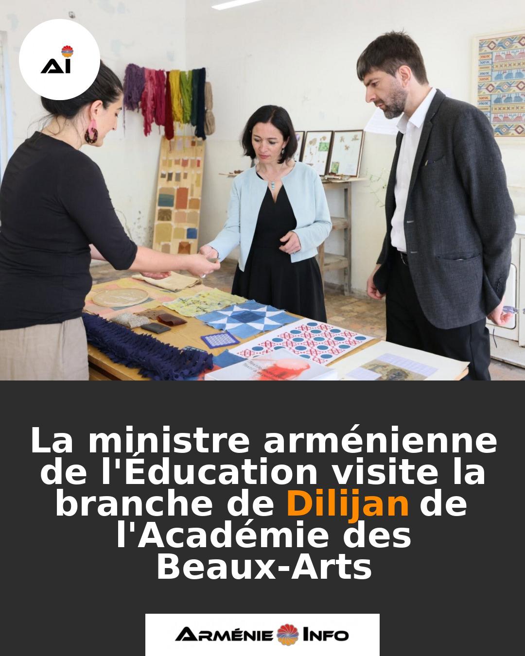 La-ministre-armenienne-de-lEducation-visite-la-branche-de-Dilijan-de-lAcademie-des-Beaux-Arts