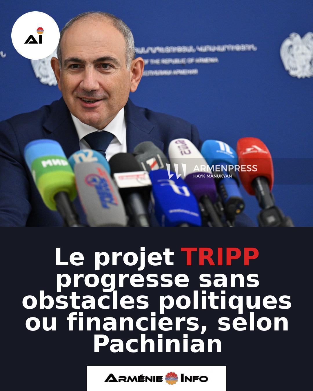 Le-projet-TRIPP-progresse-sans-obstacles-politiques-ou-financiers-selon-Pachinian