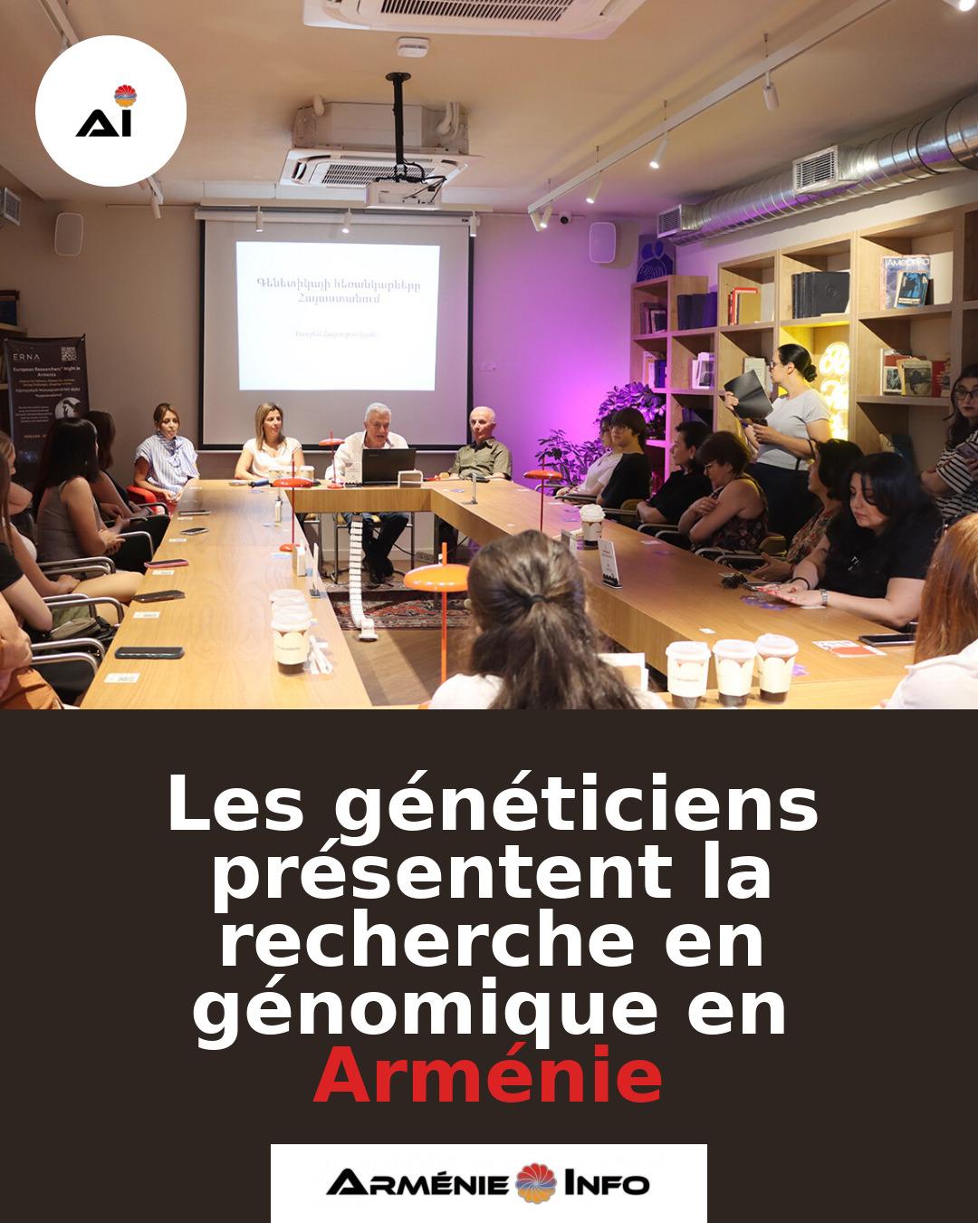 Les-geneticiens-presentent-la-recherche-en-genomique-en-Armenie