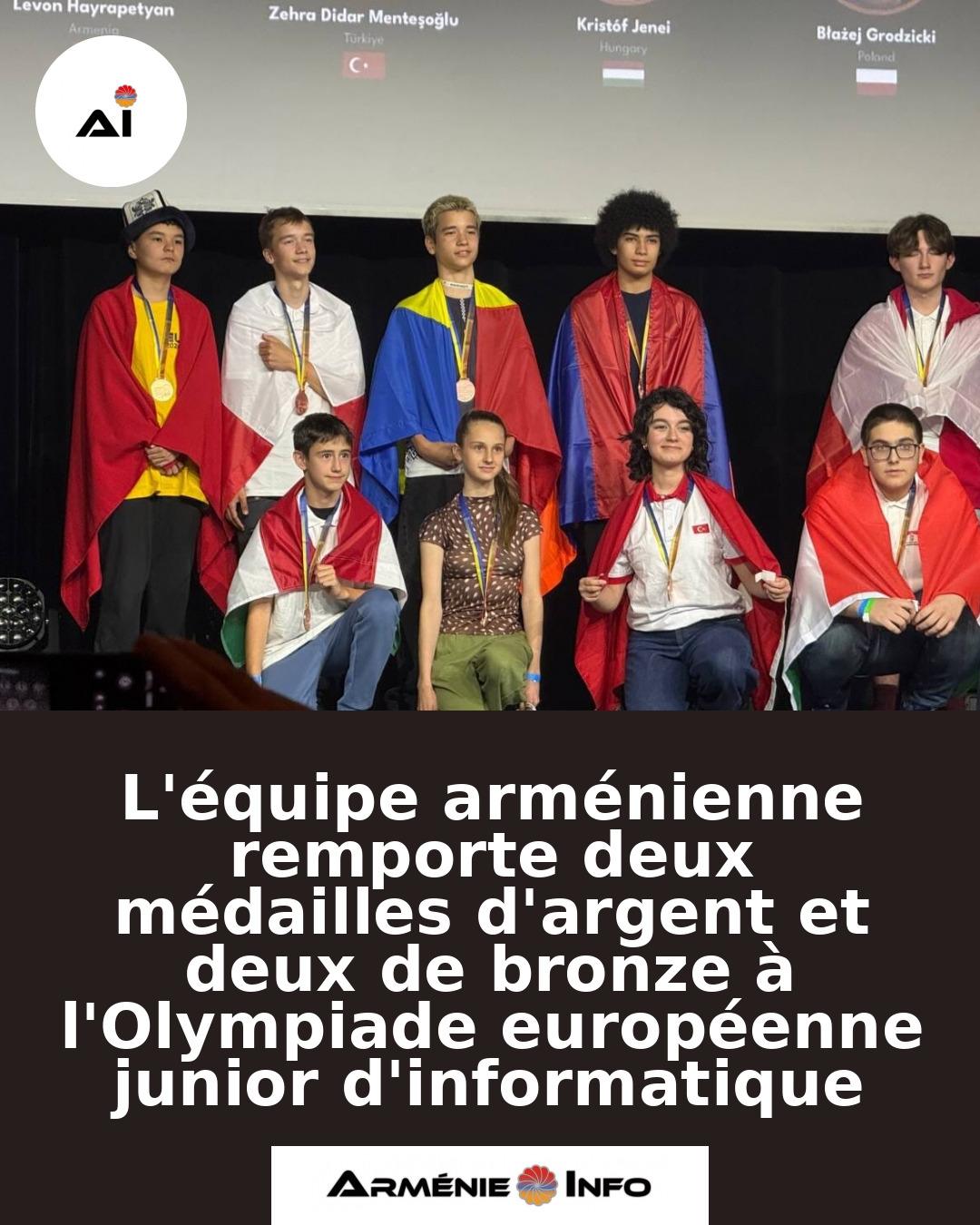 Lequipe-armenienne-remporte-deux-medailles-dargent-et-deux-de-bronze-a-lOlympiade-europeenne-junior-dinformatique