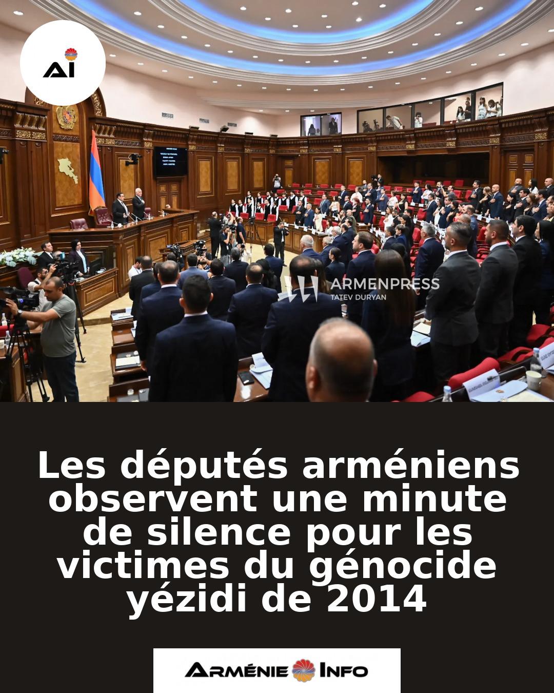 Les-deputes-armeniens-observent-une-minute-de-silence-pour-les-victimes-du-genocide-yezidi-de-2014