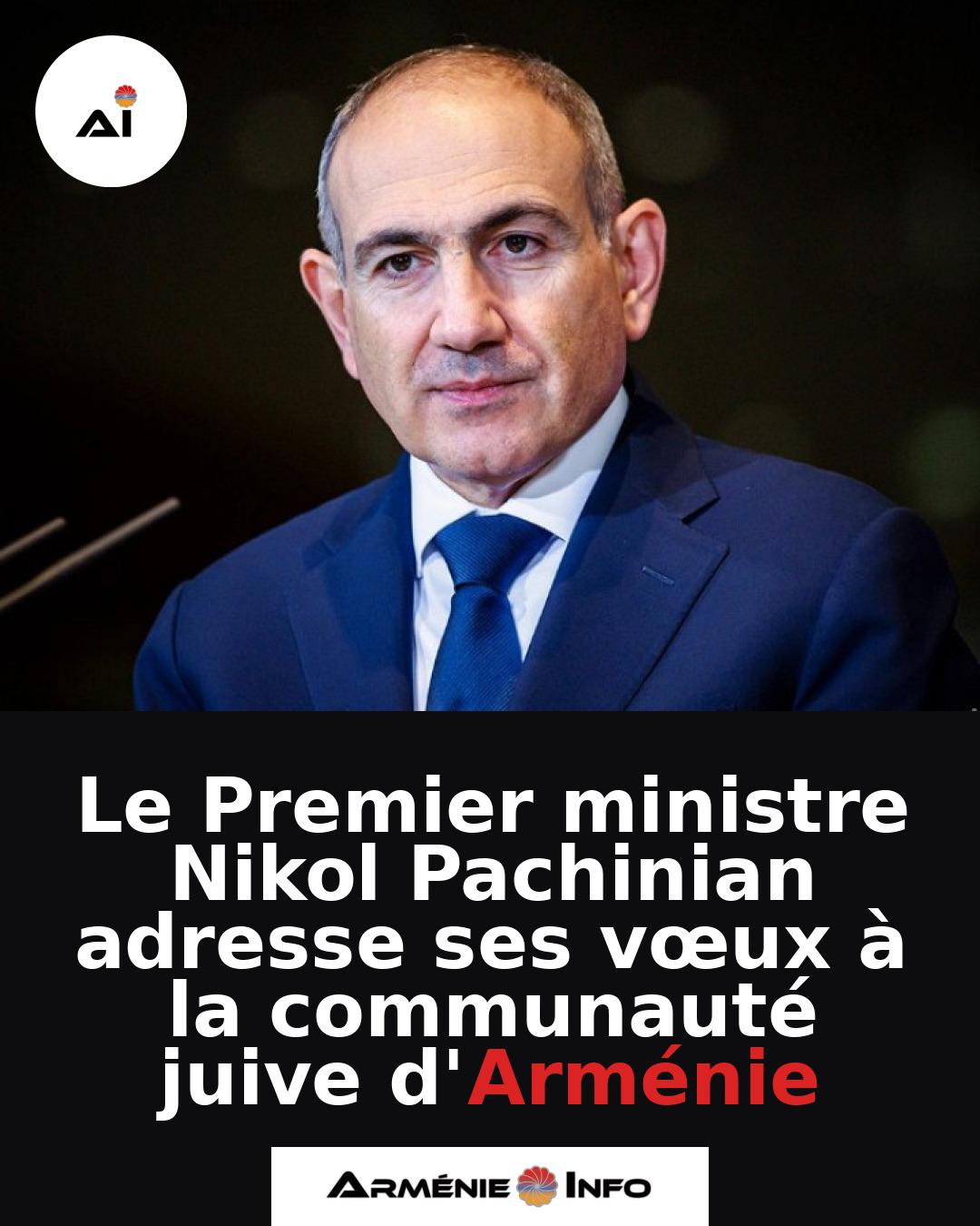 Le-Premier-ministre-Nikol-Pachinian-adresse-ses-voeux-a-la-communaute-juive-dArmenie