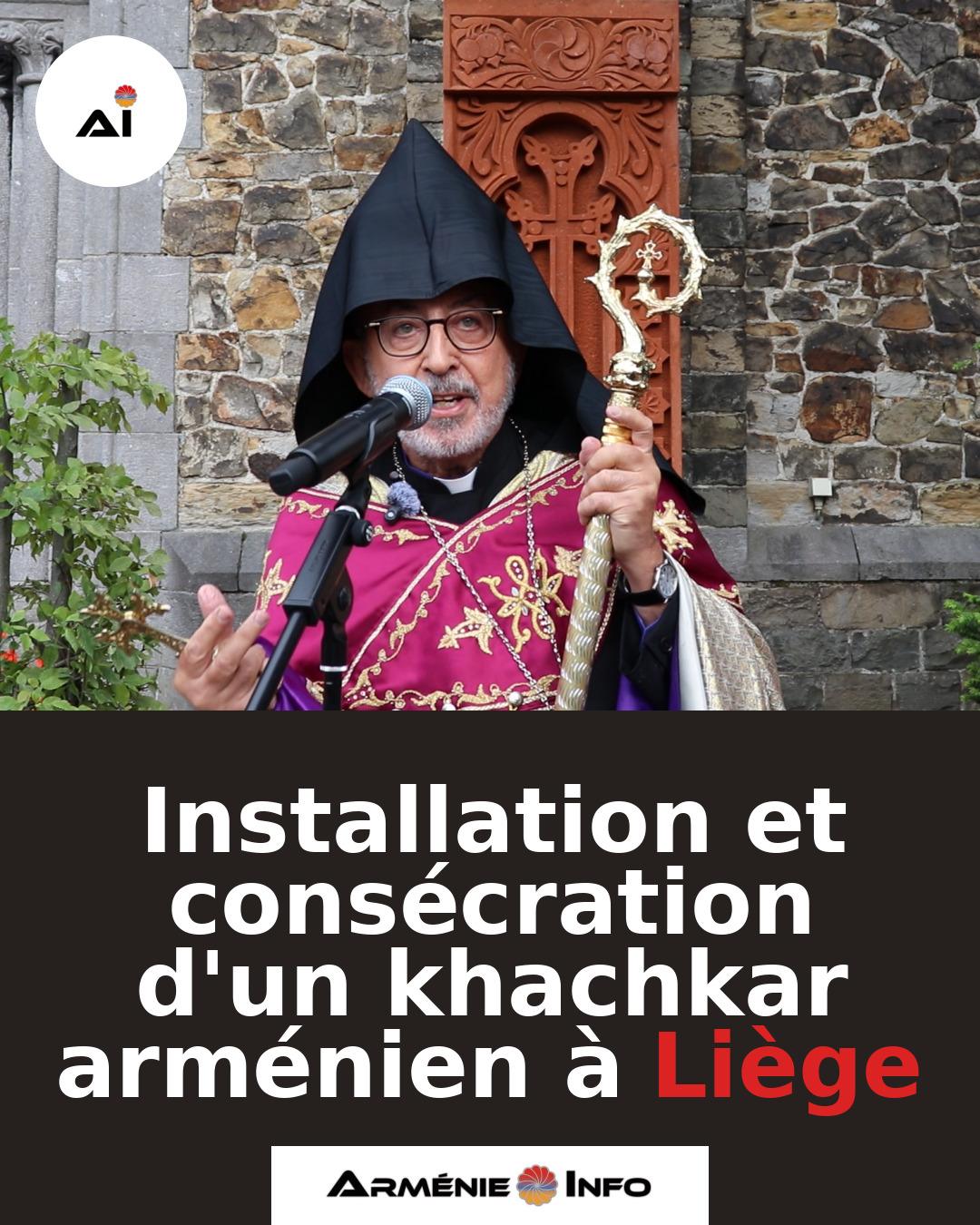 Installation-et-consecration-dun-khachkar-armenien-a-Liege
