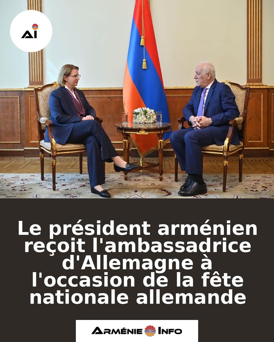 Le-president-armenien-recoit-lambassadrice-dAllemagne-a-loccasion-de-la-fete-nationale-allemande