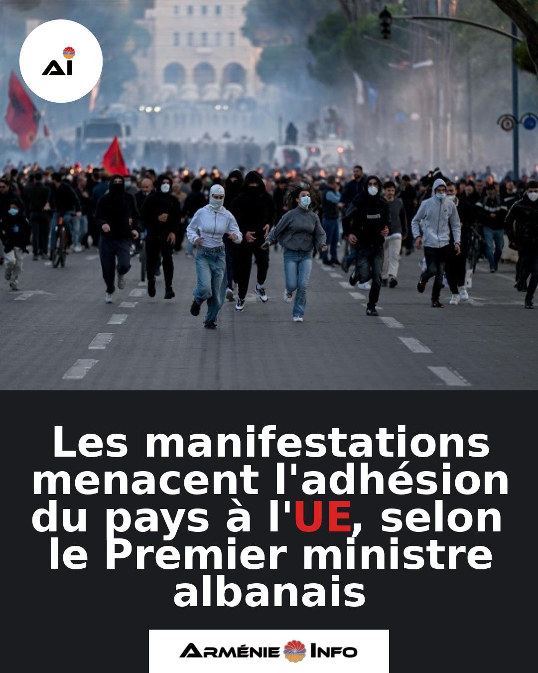 Les-manifestations-menacent-ladhesion-du-pays-a-lUE-selon-le-Premier-ministre-albanais