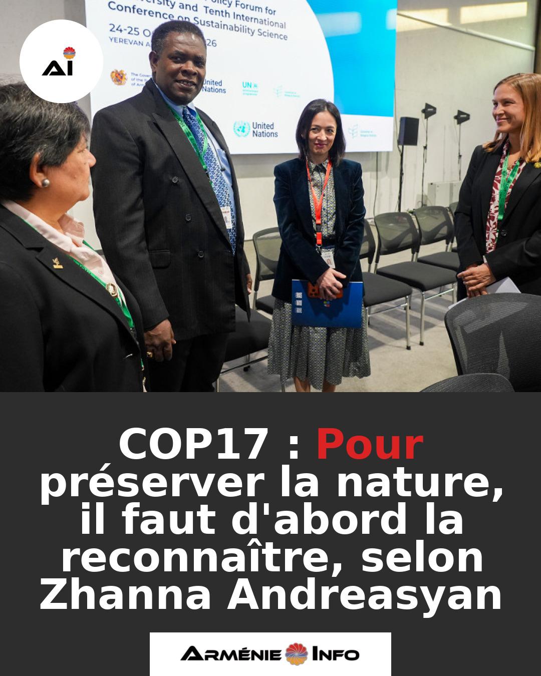 COP17-Pour-preserver-la-nature-il-faut-dabord-la-reconnaitre-selon-Zhanna-Andreasyan